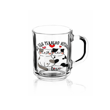 Кружка "Мечты сбываются". Котики. В подарочной упаковке