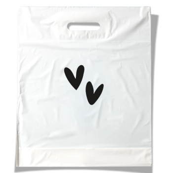 Пакет подарочный полиэтиленовый "Сердца"