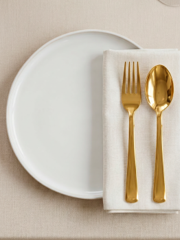 Набор столовых приборов Золото (вилки, ложки)