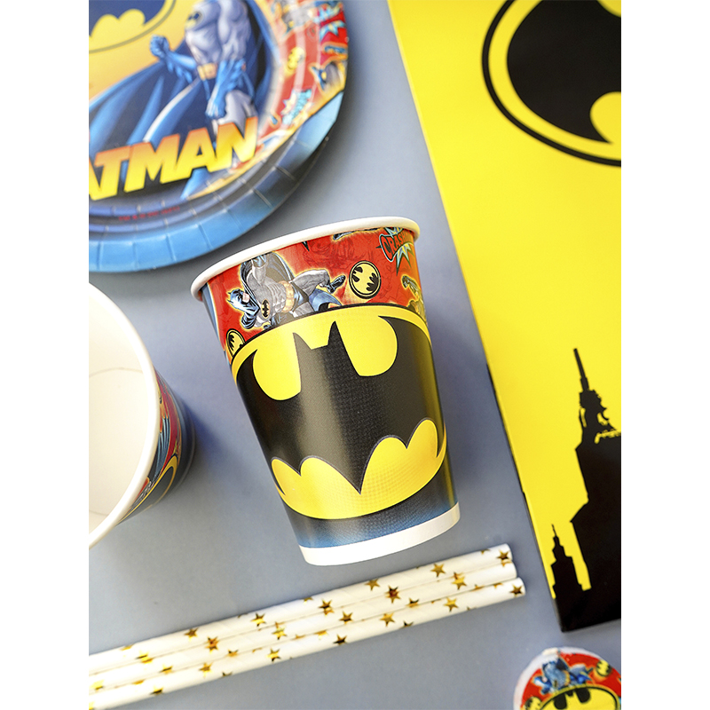 Гирлянда-буквы "С Днем рождения" Бэтмен / Batman 