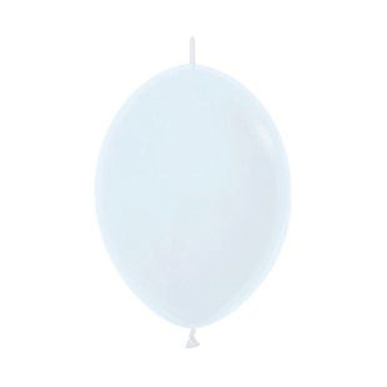 Линколун Белый, Пастель / White, латексный шар