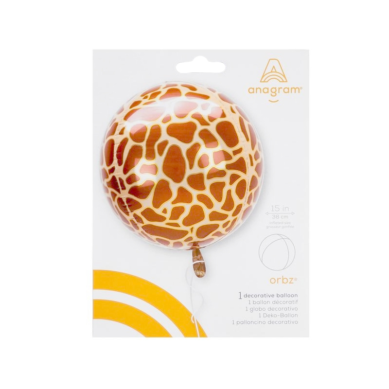 Сфера 3D Жираф принт в упаковке / 3D Giraffe print