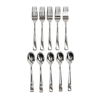 Набор столовых приборов Серебро (вилки, ложки)