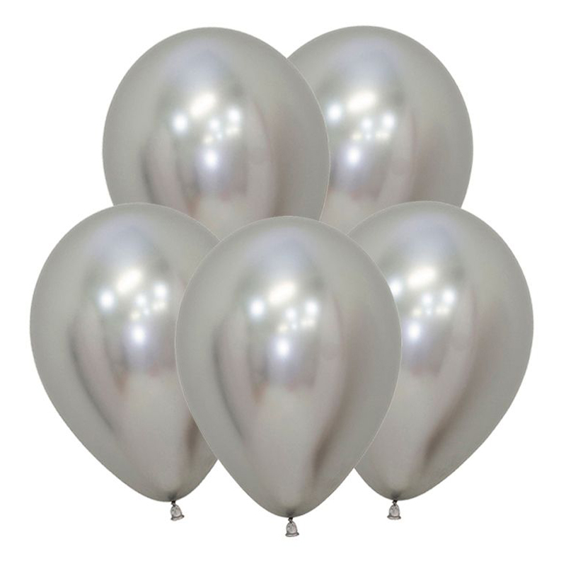 Рефлекс Серебро (Зеркальные шары) / Reflex Silver, латексный шар