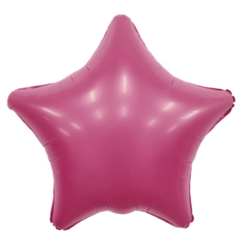 Звезда Мистик Фуксия / Viva Magenta, фольгированный шар