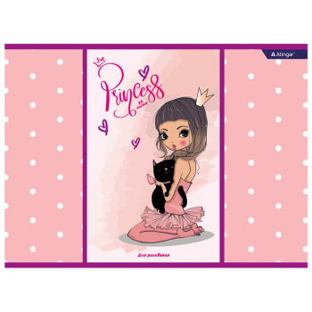 Тетрадь для рисования 20,5*27,5 см., 24л., "Princess"