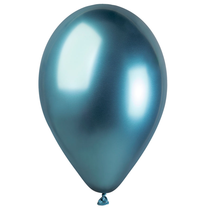 Хром Синий 92, Металл / Shiny Blue 92 / Латексный шар