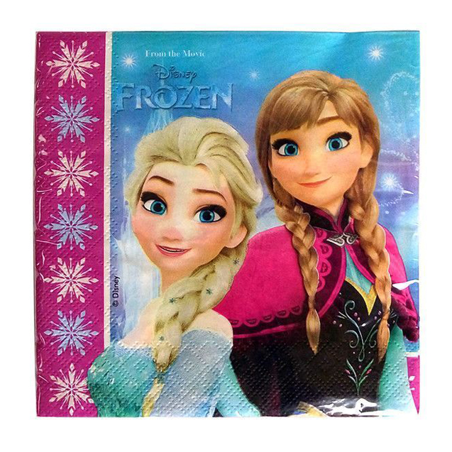 Салфетки "Холодное Сердце" Северное сияние / Frozen Northern Lights