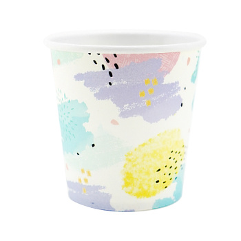 Стаканы бумажные "Яркие брызги" 