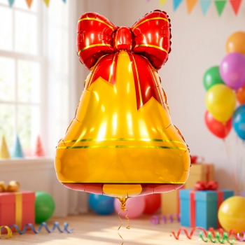 Колокольчик в упаковке (дизайн ООО БРАВО), фольгированный шар