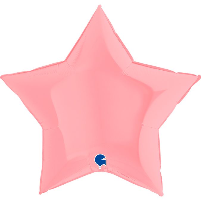 Звезда Розовый Матовый / Star Matte Pink