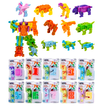 Трансформер Трансботы 1toy Трансботы "Цифрозавр" 