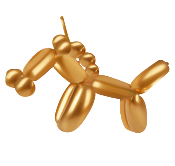 ШДМ Золото, Зеркальные шары / Gold, латексный шар