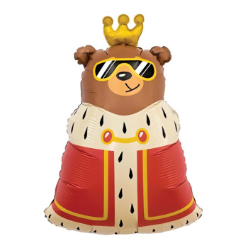 Король дня мини, фольгированный шар