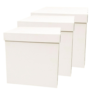 Набор коробок "Сюрприз" Белый 