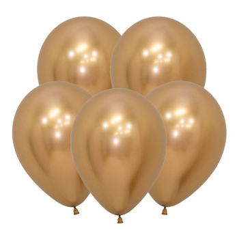 Шар Золото Зеркальный