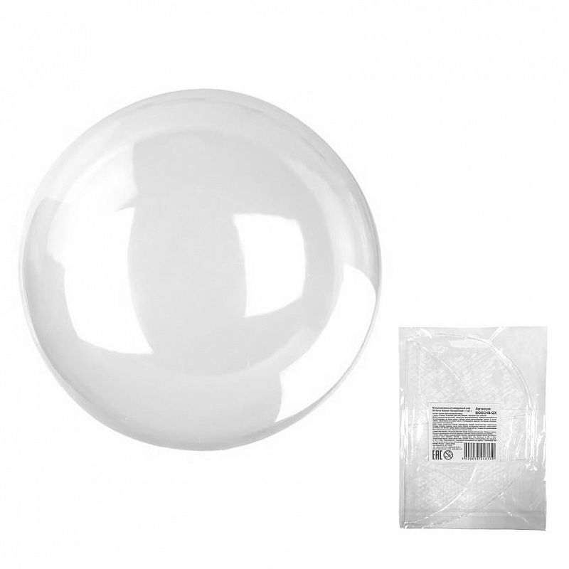 Сфера 3D Deco Bubble (бабл) Прозрачный в упаковке / Bubble