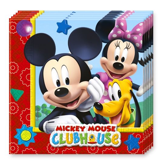 Салфетки "Игривый Микки Маус" / Playful Mickey