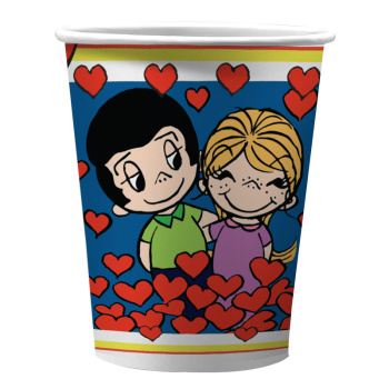 Стаканы 250 мл Love is / 6 шт. /