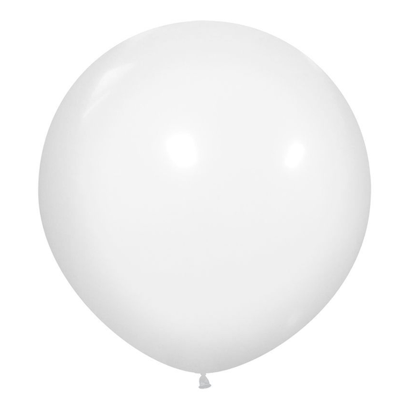 Белый, Пастель / White, латексный шар