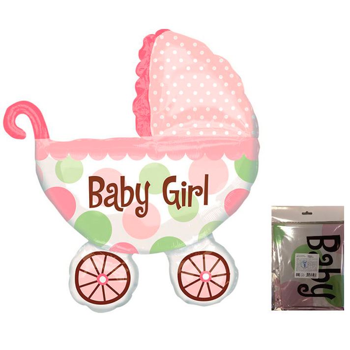 Коляска детская Девочка в упаковке / Baby Buggy Girl P35