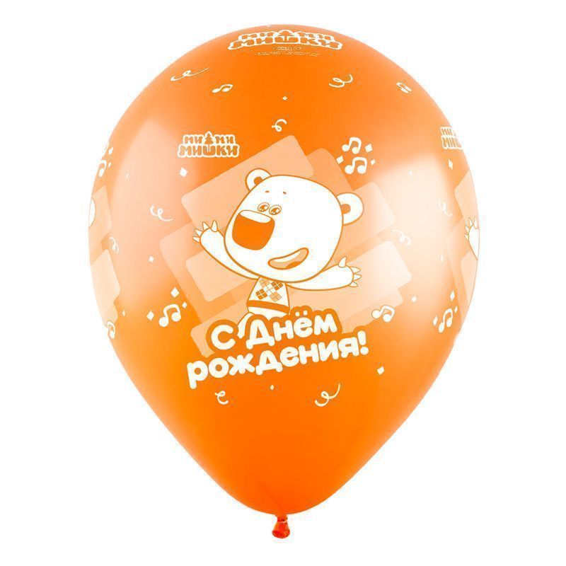Ми-ми-мишки, СДР, Ассорти Пастель, латексный шар