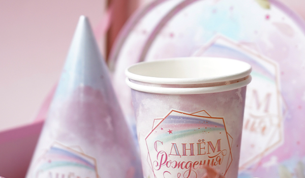 Серия посуды Ванильное небо