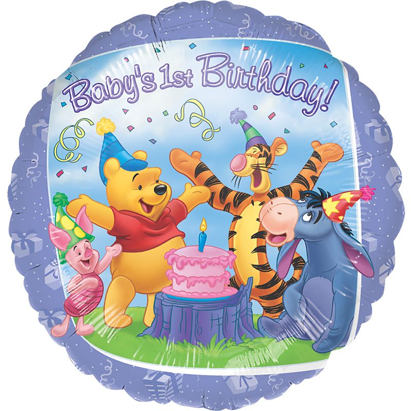 Винни Пух и друзья 1й День рождения / Pooh and Friends 1st Birthday S60