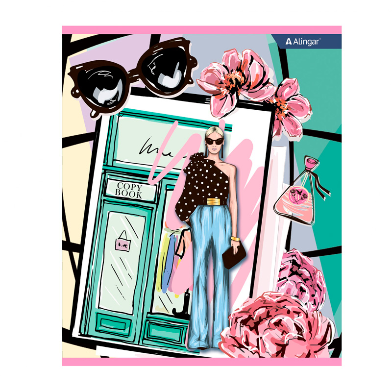 Тетрадь "Fashion", 48 л., клетка