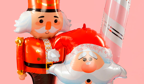 Новый год фольга