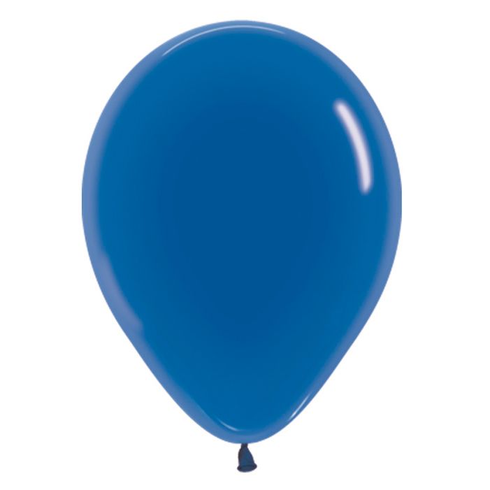 Синий, Кристал / Blue / Латексный шар