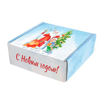 Коробка подарочная Щедрый Дед Мороз