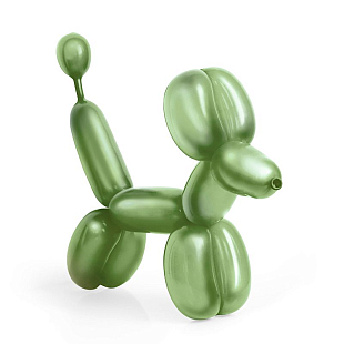 ШДМ Рефлекс Лайм (Зеркальные шары) / Reflex Lime Green, латексный шар
