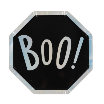 Тарелки многогранник 18 "BOO" / 6 шт. /