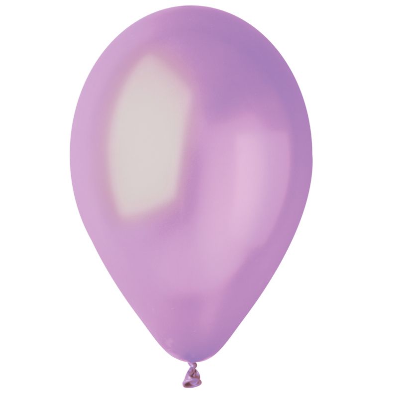 Сиреневый 63, Металл / Lilac 63, латексный шар