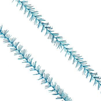 Мишура Голубая № 2, одиночная 