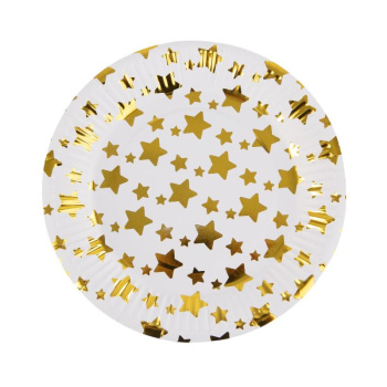 Тарелки "Звезды Золотые" 