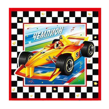 Салфетки "Тачки" Чемпион