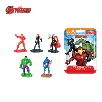 Игрушка в флоупаке МСТИТЕЛИ SBOX MARVEL / 1 шт. /