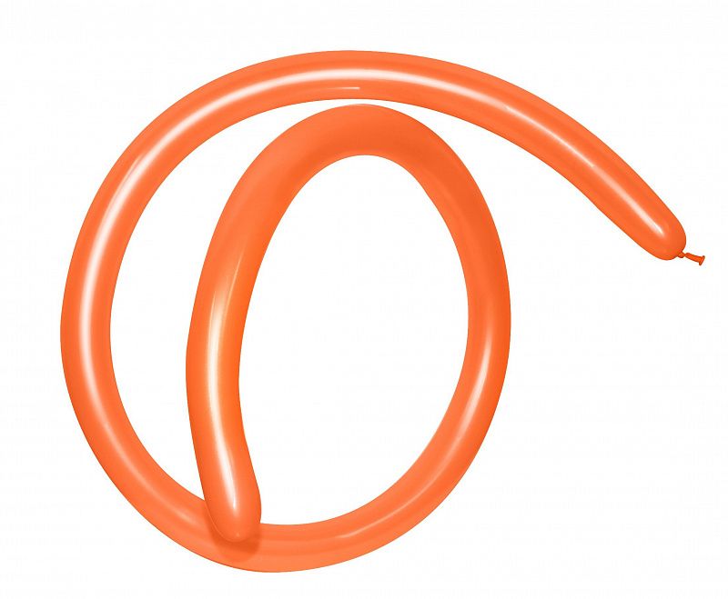 ШДМ Оранжевый, Пастель / Orange, латексный шар