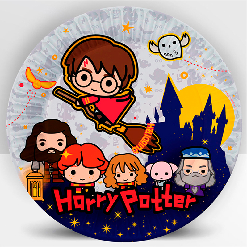 Тарелки "Гарри Поттер" Чиби / Harry Potter Chibi 