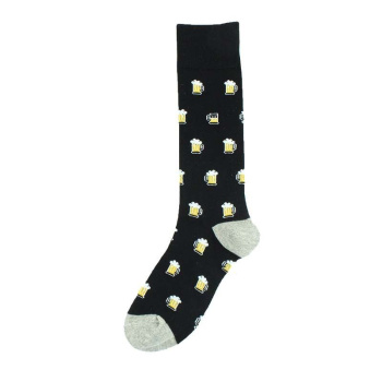 Носки "С пивом", Черные (38-44)