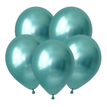 Зеленый, Зеркальные шары / Luster Green, латексный шар