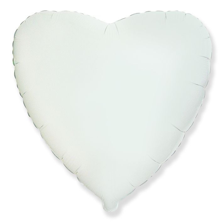 Сердце Белый в упаковке / White