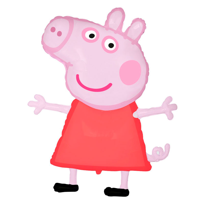 Свинка Пеппа / Peppa Pig, фольгированный шар