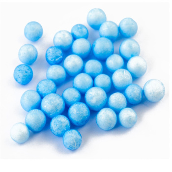 Шарики из пенопласта, голубые