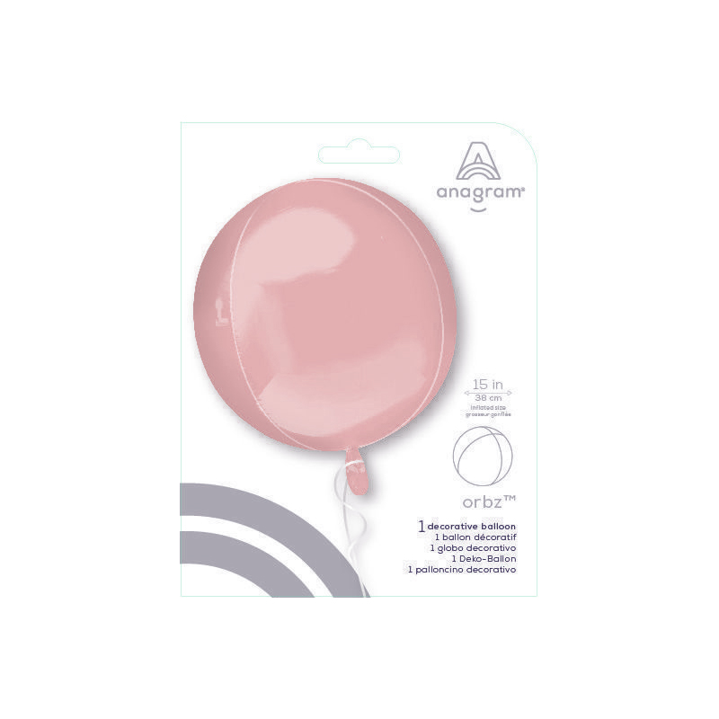 Сфера 3D Розовый нежный в упаковке / Pastel Pink Orbz