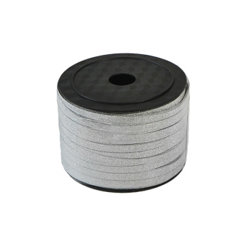 Серебро с глиттером лента для воздушных шаров