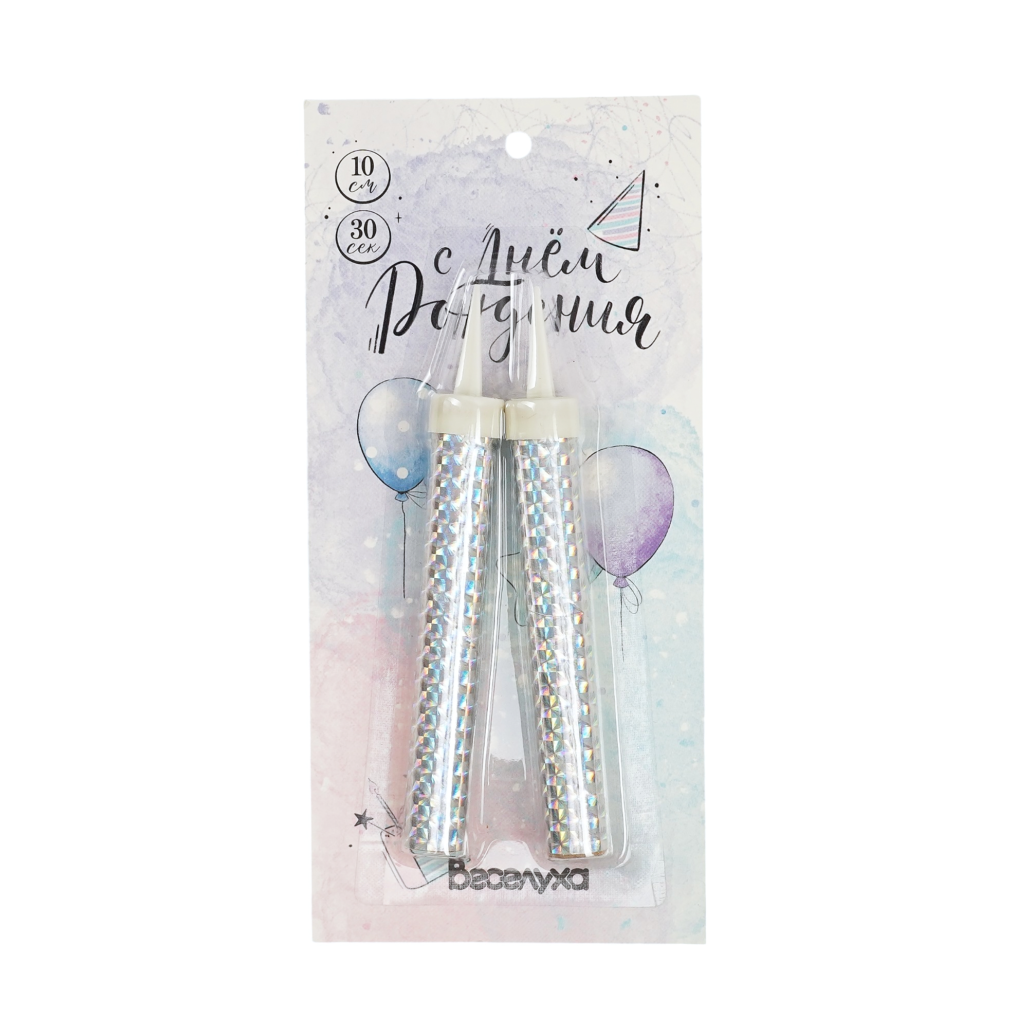 Тортовая свеча "Фонтан" 30 сек.