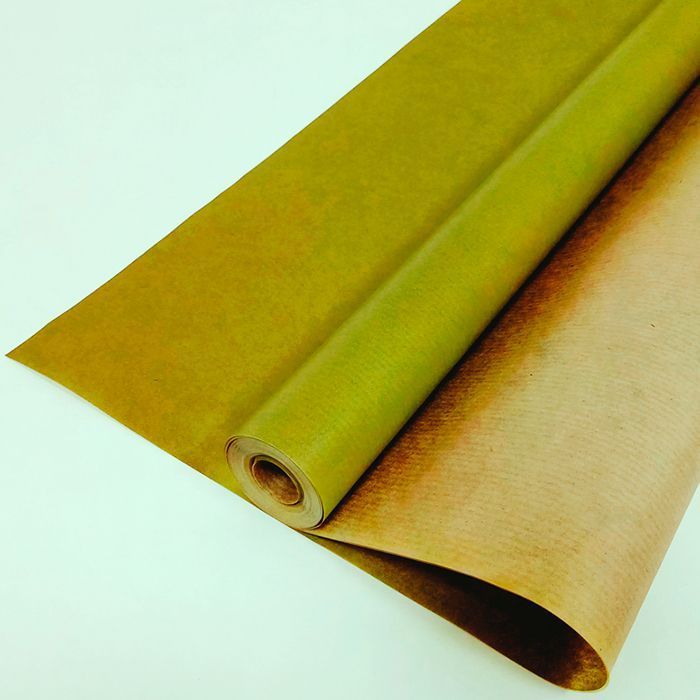 Крафт-бумага вержированная Светло-зеленая / рулон